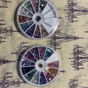 Rhinestones for nail art…